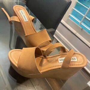 Steve madden, platform wedges